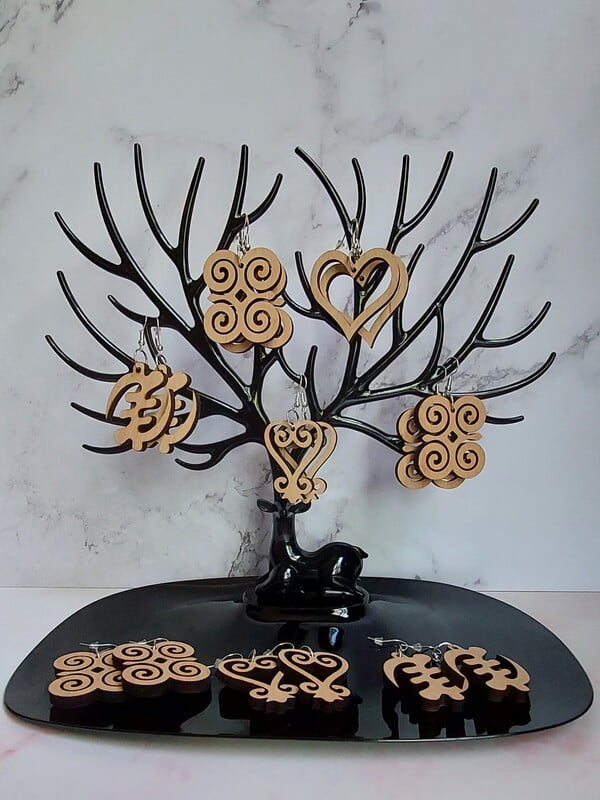 Wood Earrings Wood Earrings
