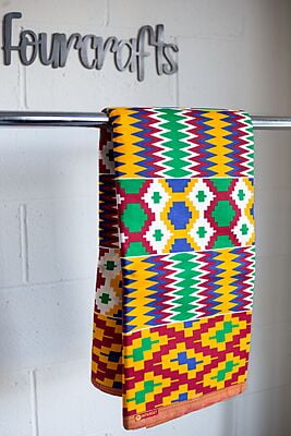 Kente Fabric K007 Kente Fabric K007